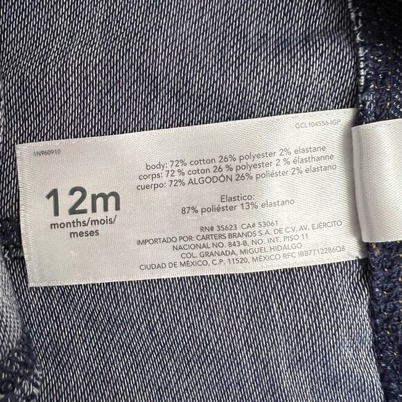 Fall Floral Baby Girl Longsleeve Peplum Bodysuit & Pant Set Size 12 months - Picture 12 of 13